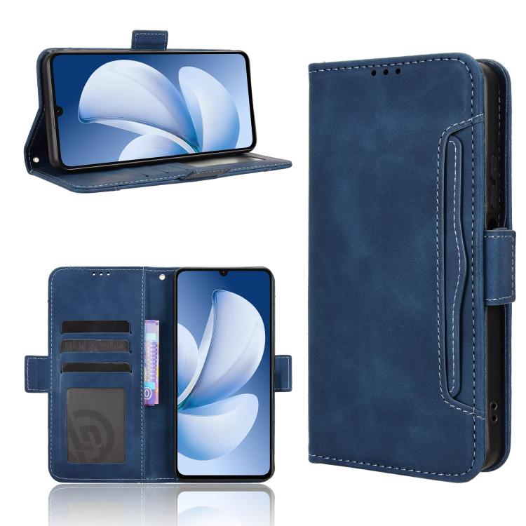 Skin Feel Calf Texture Card Slots Leather Phone Case, For Realme C85 Pro 4G, For Realme P4 Pro 5G, For Realme P4 5G, For Realme 15T 5G, For Realme C71 4G India / Note 70T 4G, For Realme 15 5G / 15 Pro 5G, For Realme 15 SEA, For Realme C71 4G           ...