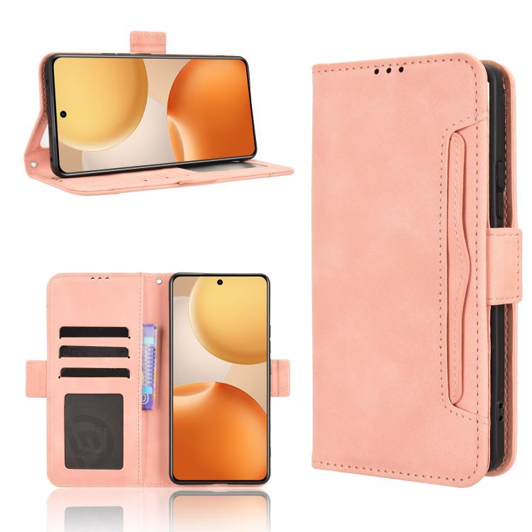 Skin Feel Calf Texture Card Slots Leather Phone Case, For Realme P4x 5G, For Realme 15x 5G India / C85 5G, For Realme C85 Pro 4G, For Realme P4 Pro 5G, For Realme P4 5G, For Realme 15T 5G, For Realme C71 4G India / Note 70T 4G                          ...
