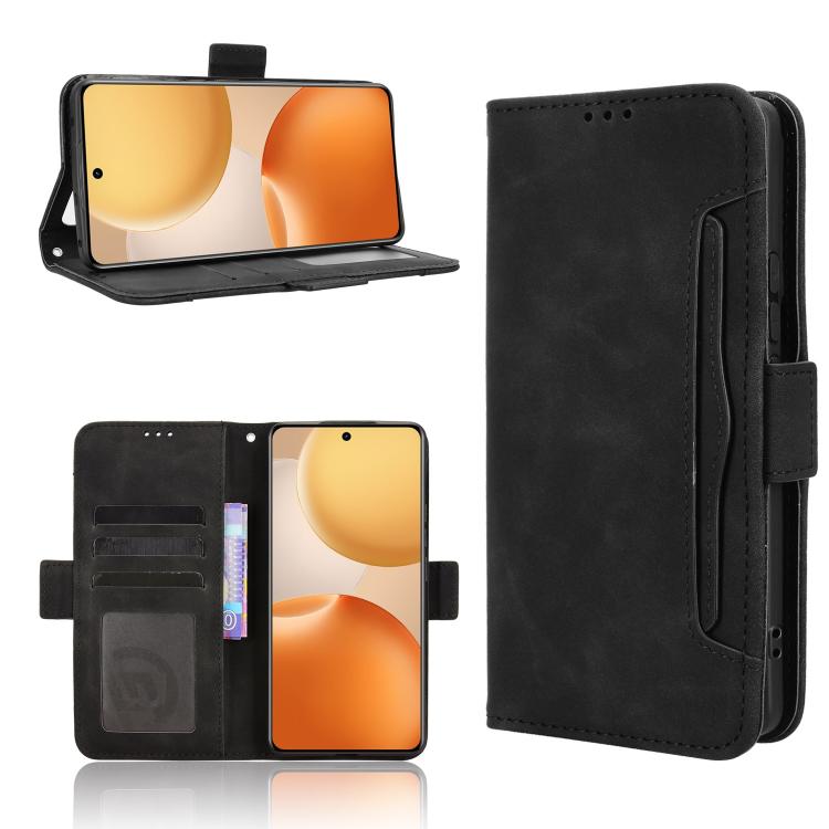 Skin Feel Calf Texture Card Slots Leather Phone Case, For Realme P4x 5G, For Realme 15x 5G India / C85 5G, For Realme C85 Pro 4G, For Realme P4 Pro 5G, For Realme P4 5G, For Realme 15T 5G, For Realme C71 4G India / Note 70T 4G                          ...