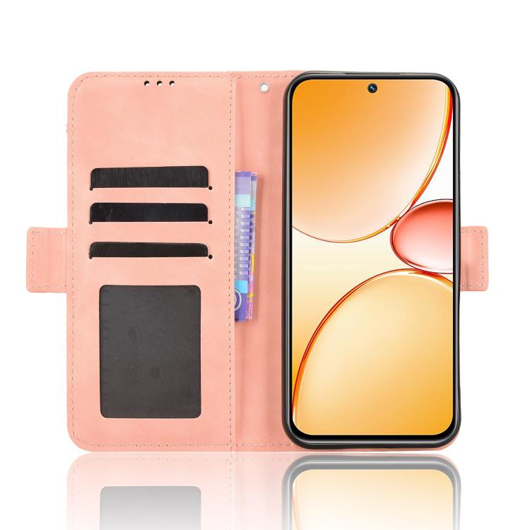 Skin Feel Calf Texture Card Slots Leather Phone Case, For Realme C85 Pro 4G, For Realme P4 Pro 5G, For Realme P4 5G, For Realme 15T 5G, For Realme C71 4G India / Note 70T 4G, For Realme 15 5G / 15 Pro 5G, For Realme 15 SEA, For Realme C71 4G           ...