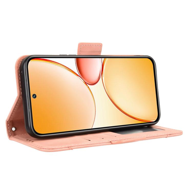 Skin Feel Calf Texture Card Slots Leather Phone Case, For Realme C85 Pro 4G, For Realme P4 Pro 5G, For Realme P4 5G, For Realme 15T 5G, For Realme C71 4G India / Note 70T 4G, For Realme 15 5G / 15 Pro 5G, For Realme 15 SEA, For Realme C71 4G           ...
