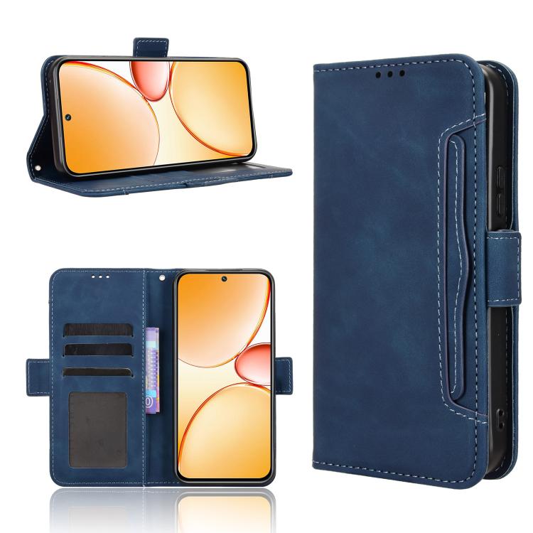 Skin Feel Calf Texture Card Slots Leather Phone Case, For Realme C85 Pro 4G, For Realme P4 Pro 5G, For Realme P4 5G, For Realme 15T 5G, For Realme C71 4G India / Note 70T 4G, For Realme 15 5G / 15 Pro 5G, For Realme 15 SEA, For Realme C71 4G           ...