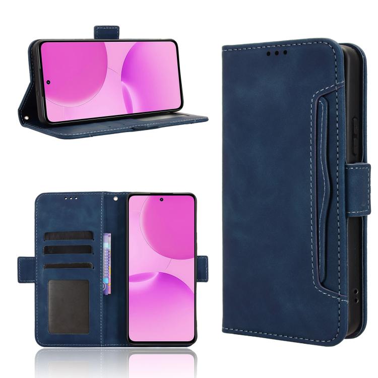 Skin Feel Calf Texture Card Slots Leather Phone Case, For Realme P4x 5G, For Realme 15x 5G India / C85 5G, For Realme C85 Pro 4G, For Realme P4 Pro 5G, For Realme P4 5G, For Realme 15T 5G, For Realme C71 4G India / Note 70T 4G                          ...