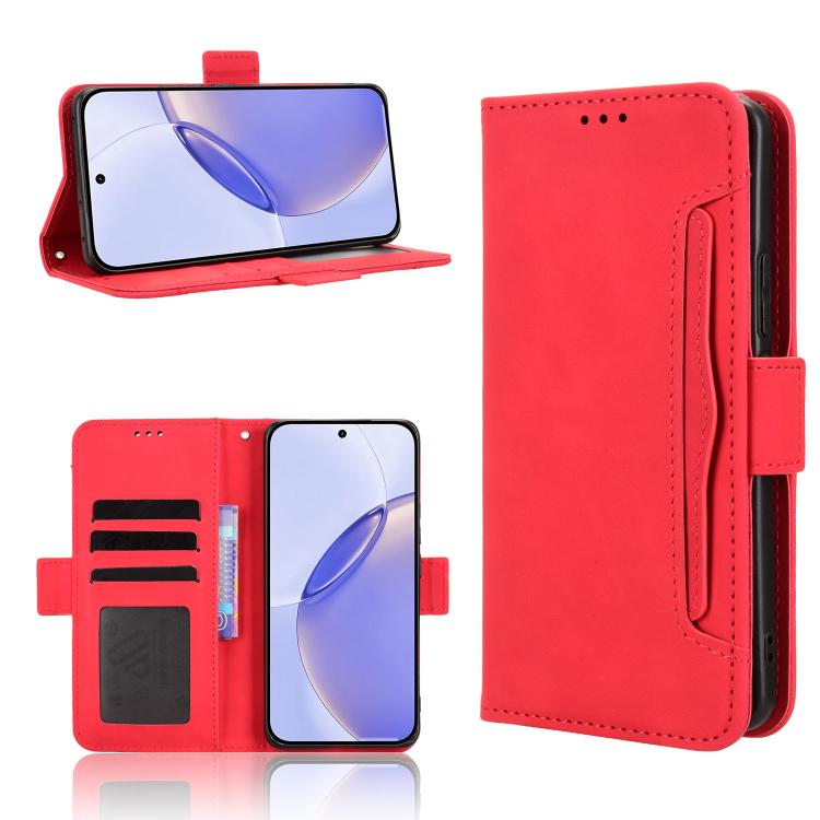 Skin Feel Calf Texture Card Slots Leather Phone Case, For Realme C100 4G, For Realme C83 5G / P4 Lite 5G, For Realme P4 Power 5G, For Realme Note 80 4G, For Realme 16 5G, For Realme 16 Pro+ 5G, For Realme 16 Pro 5G, For Realme P4x 5G                   ...