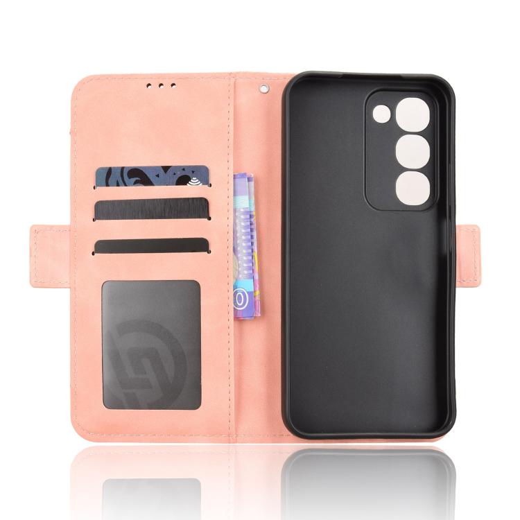 Skin Feel Calf Texture Card Slots Leather Phone Case, For Realme C100 4G, For Realme C83 5G / P4 Lite 5G, For Realme P4 Power 5G, For Realme Note 80 4G, For Realme 16 5G, For Realme 16 Pro+ 5G, For Realme 16 Pro 5G, For Realme P4x 5G                   ...