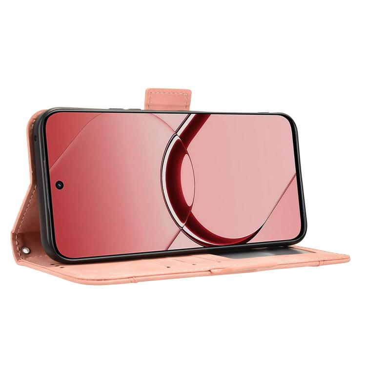Skin Feel Calf Texture Card Slots Leather Phone Case, For Realme 16T 5G, For Realme C100i 4G / C100x 4G, For Realme C100 4G, For Realme C83 5G / P4 Lite 5G, For Realme P4 Power 5G, For Realme Note 80 4G, For Realme 16 5G, For Realme 16 Pro+ 5G         ...