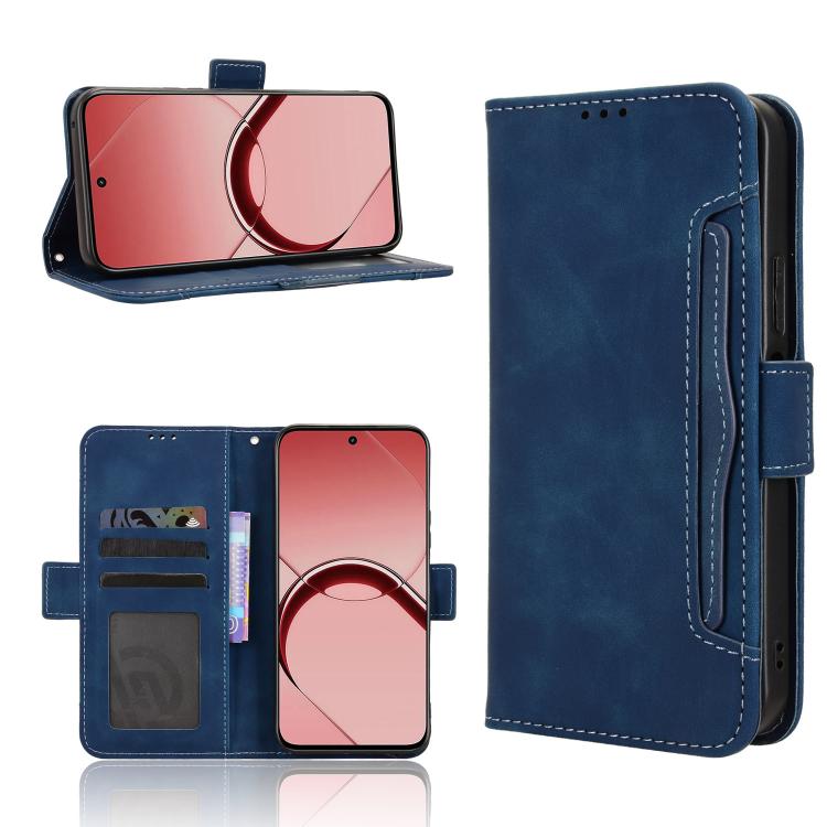 Skin Feel Calf Texture Card Slots Leather Phone Case, For Realme 16T 5G, For Realme C100i 4G / C100x 4G, For Realme C100 4G, For Realme C83 5G / P4 Lite 5G, For Realme P4 Power 5G, For Realme Note 80 4G, For Realme 16 5G, For Realme 16 Pro+ 5G         ...