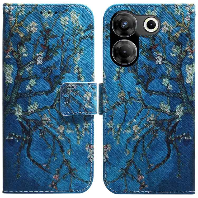 Coloured Drawing Flip Leather Phone Case, For Tecno Pova 5 Pro, For Tecno Pova Neo 3, For Tecno Camon 20 Premier 5G, For Tecno Camon 20 Pro 5G