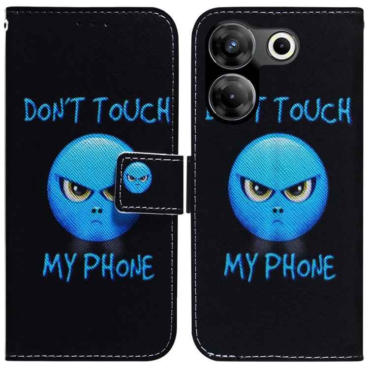Coloured Drawing Flip Leather Phone Case, For Tecno Pova 5 Pro, For Tecno Pova Neo 3, For Tecno Camon 20 Premier 5G, For Tecno Camon 20 Pro 5G