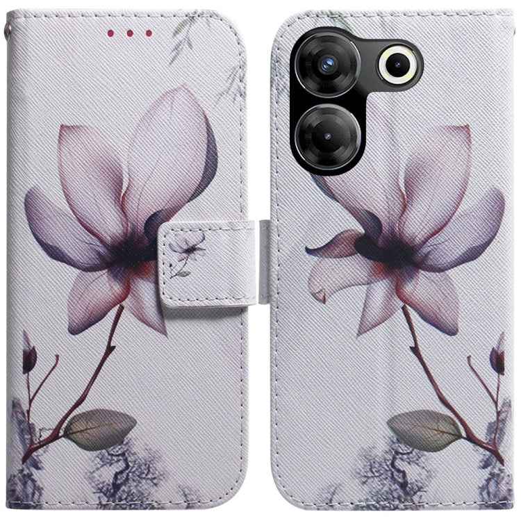 Coloured Drawing Flip Leather Phone Case, For Tecno Pova 5 Pro, For Tecno Pova Neo 3, For Tecno Camon 20 Premier 5G, For Tecno Camon 20 Pro 5G