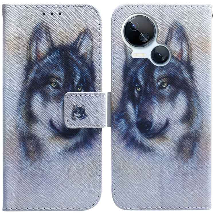 Coloured Drawing Flip Leather Phone Case, For Tecno Camon 20 Pro 4G / 20, For Tecno Spark 10 5G, For Tecno Spark 10 / Spark 10C, For Tecno Spark 10 Pro