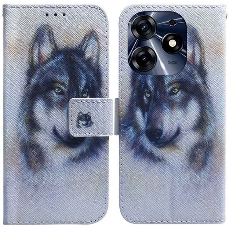 Coloured Drawing Flip Leather Phone Case, For Tecno Camon 20 Pro 4G / 20, For Tecno Spark 10 5G, For Tecno Spark 10 / Spark 10C, For Tecno Spark 10 Pro