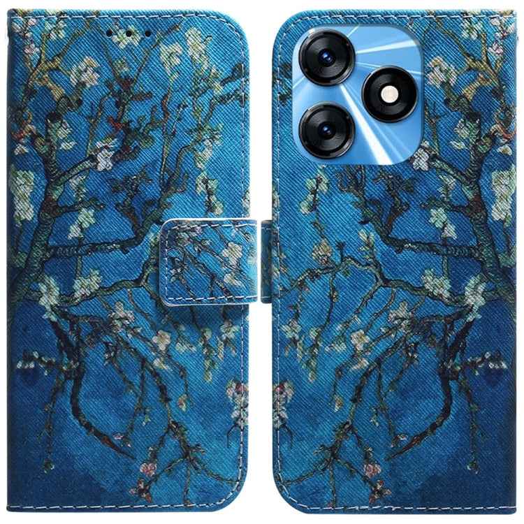 Coloured Drawing Flip Leather Phone Case, For Tecno Camon 20 Pro 4G / 20, For Tecno Spark 10 5G, For Tecno Spark 10 / Spark 10C, For Tecno Spark 10 Pro