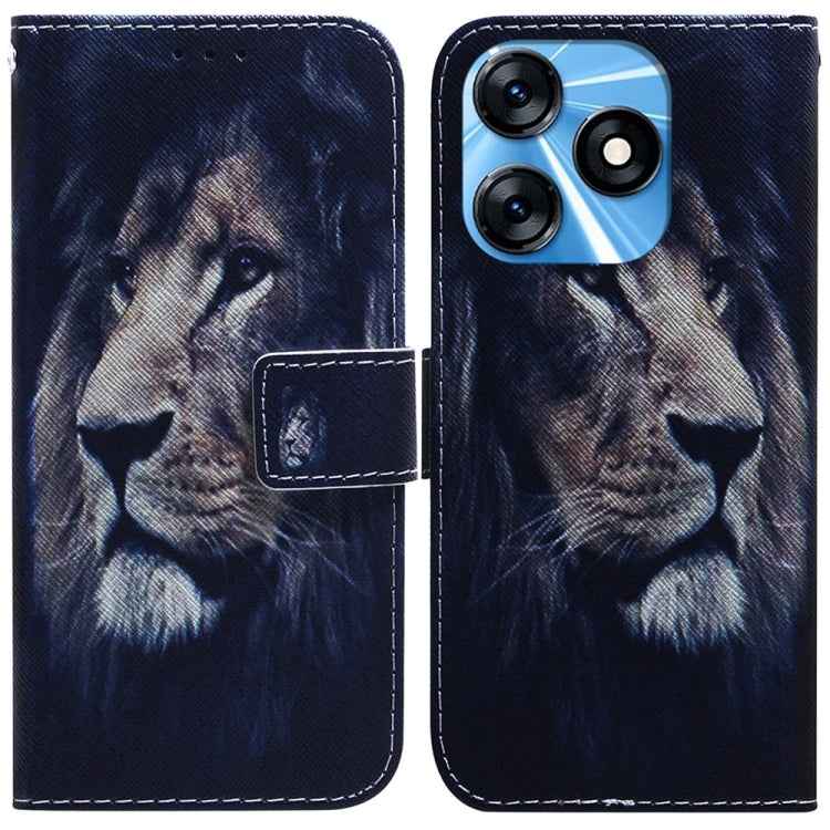 Coloured Drawing Flip Leather Phone Case, For Tecno Camon 20 Pro 4G / 20, For Tecno Spark 10 5G, For Tecno Spark 10 / Spark 10C, For Tecno Spark 10 Pro
