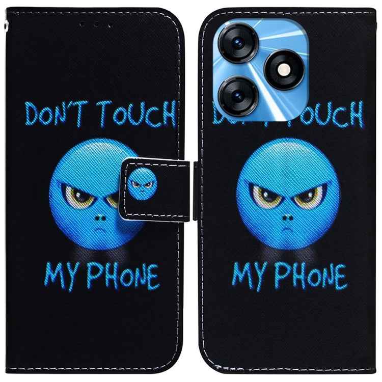 Coloured Drawing Flip Leather Phone Case, For Tecno Camon 20 Pro 4G / 20, For Tecno Spark 10 5G, For Tecno Spark 10 / Spark 10C, For Tecno Spark 10 Pro