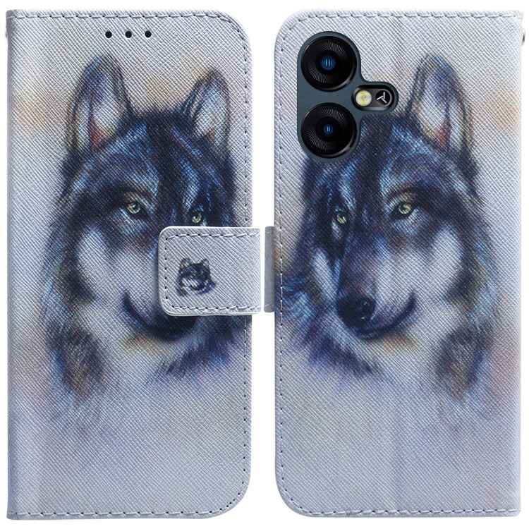 Coloured Drawing Flip Leather Phone Case, For Tecno Pova 5 Pro, For Tecno Pova Neo 3, For Tecno Camon 20 Premier 5G, For Tecno Camon 20 Pro 5G