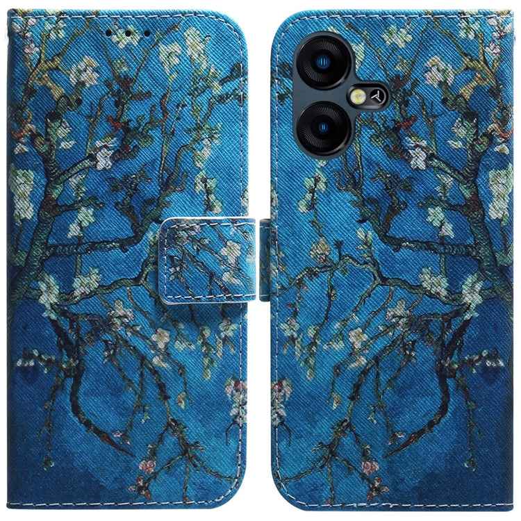 Coloured Drawing Flip Leather Phone Case, For Tecno Pova 5 Pro, For Tecno Pova Neo 3, For Tecno Camon 20 Premier 5G, For Tecno Camon 20 Pro 5G
