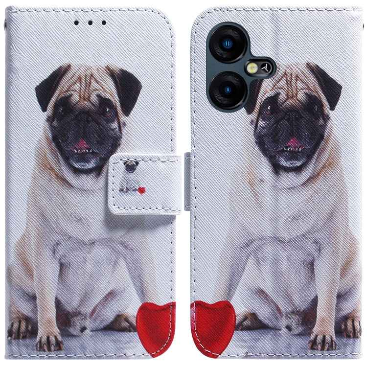 Coloured Drawing Flip Leather Phone Case, For Tecno Pova 5 Pro, For Tecno Pova Neo 3, For Tecno Camon 20 Premier 5G, For Tecno Camon 20 Pro 5G