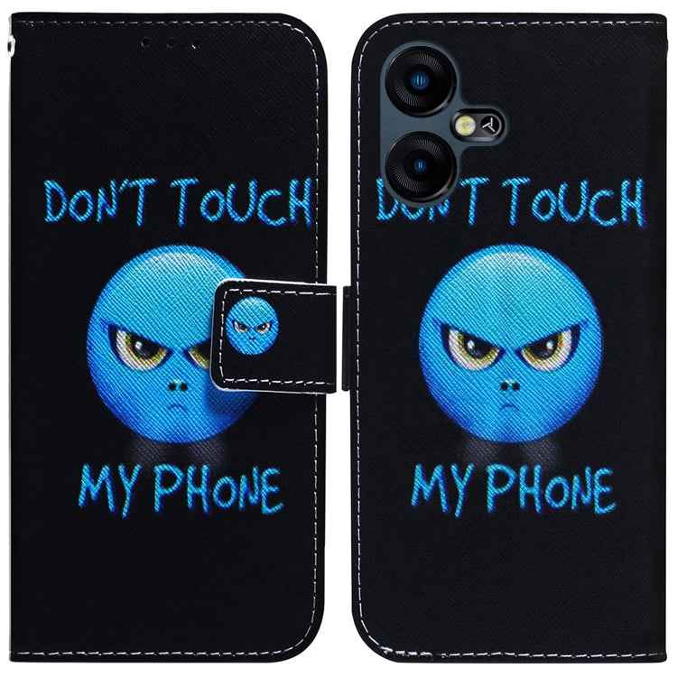 Coloured Drawing Flip Leather Phone Case, For Tecno Pova 5 Pro, For Tecno Pova Neo 3, For Tecno Camon 20 Premier 5G, For Tecno Camon 20 Pro 5G