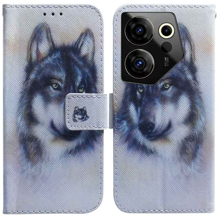 Coloured Drawing Flip Leather Phone Case, For Tecno Pova 5 Pro, For Tecno Pova Neo 3, For Tecno Camon 20 Premier 5G, For Tecno Camon 20 Pro 5G