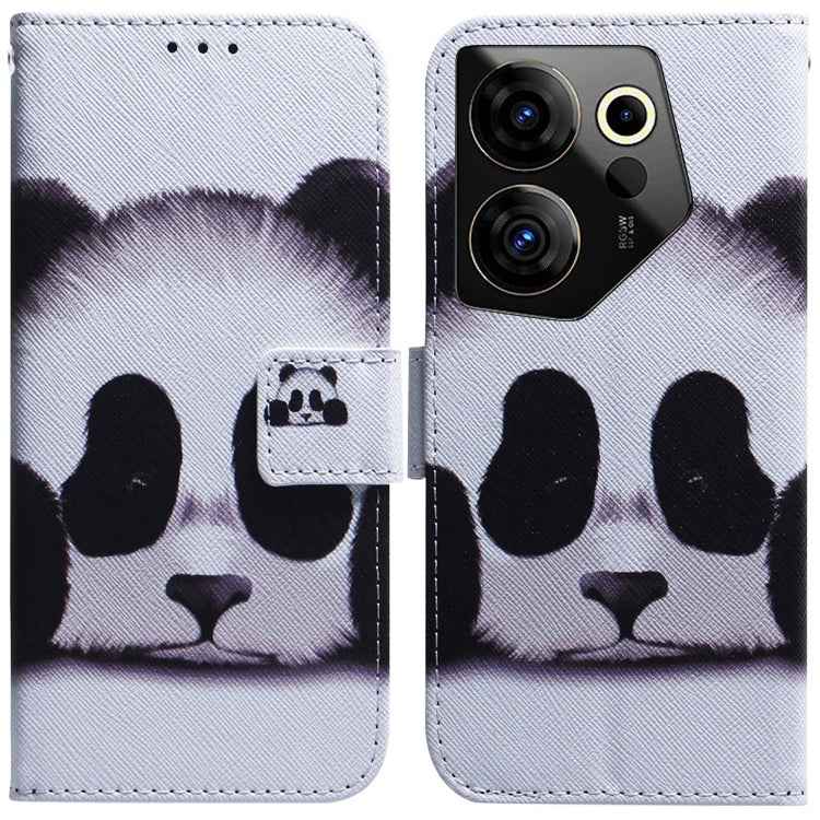 Coloured Drawing Flip Leather Phone Case, For Tecno Pova 5 Pro, For Tecno Pova Neo 3, For Tecno Camon 20 Premier 5G, For Tecno Camon 20 Pro 5G