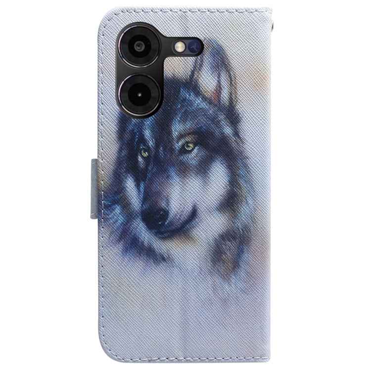Coloured Drawing Flip Leather Phone Case, For Tecno Pova 5 Pro, For Tecno Pova Neo 3, For Tecno Camon 20 Premier 5G, For Tecno Camon 20 Pro 5G