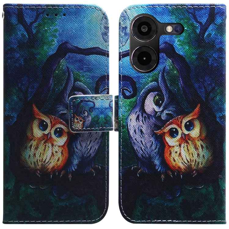 Coloured Drawing Flip Leather Phone Case, For Tecno Pova 5 Pro, For Tecno Pova Neo 3, For Tecno Camon 20 Premier 5G, For Tecno Camon 20 Pro 5G