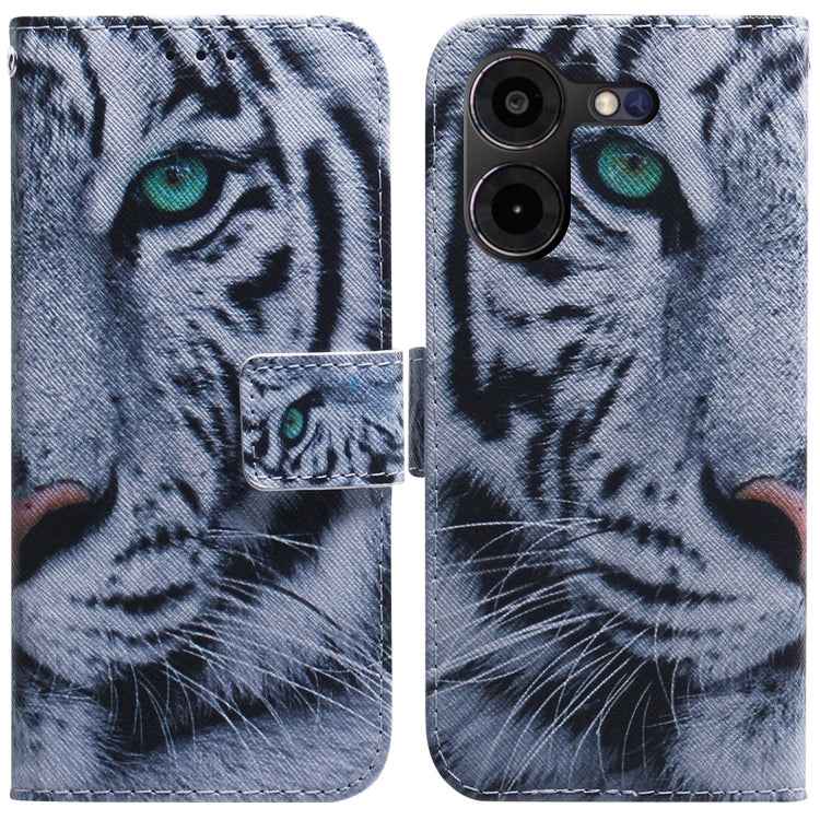 Coloured Drawing Flip Leather Phone Case, For Tecno Pova 5 Pro, For Tecno Pova Neo 3, For Tecno Camon 20 Premier 5G, For Tecno Camon 20 Pro 5G
