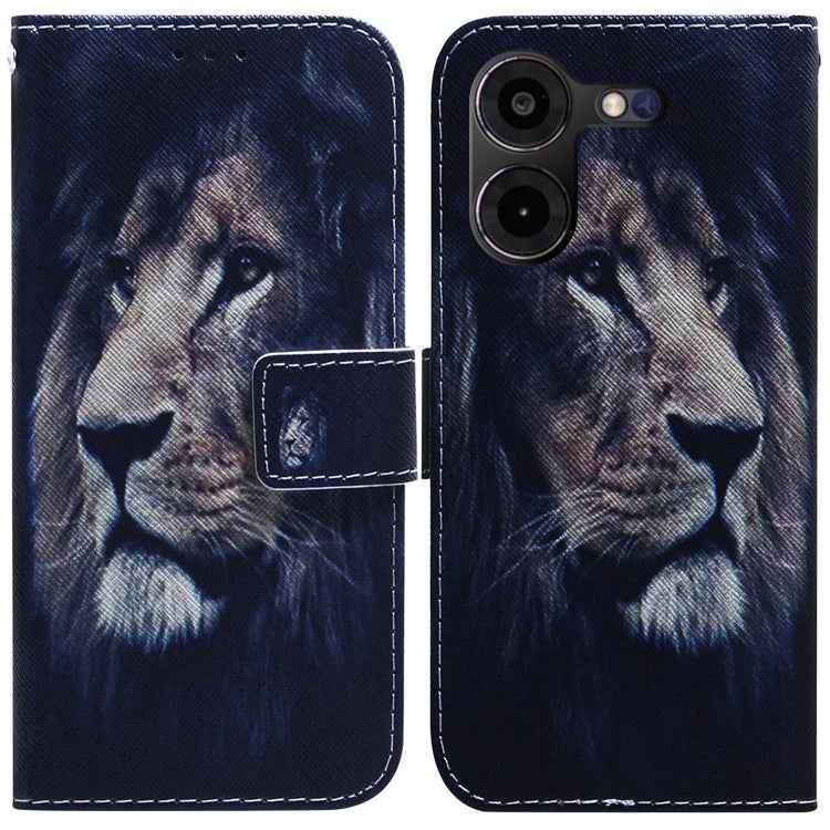 Coloured Drawing Flip Leather Phone Case, For Tecno Pova 5 Pro, For Tecno Pova Neo 3, For Tecno Camon 20 Premier 5G, For Tecno Camon 20 Pro 5G