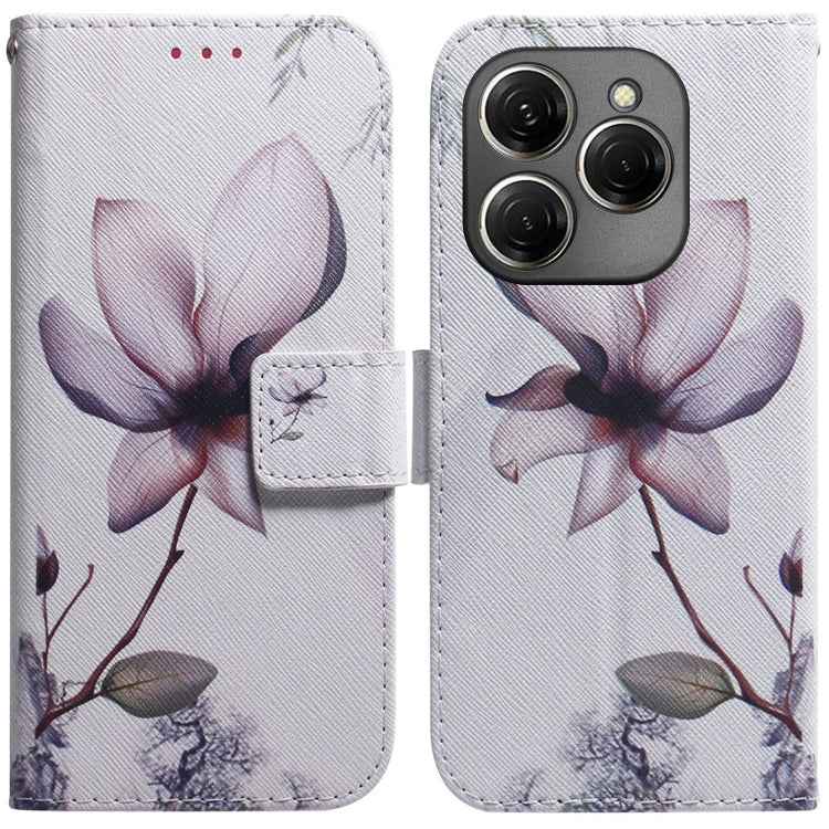 Coloured Drawing Flip Leather Phone Case, For Tecno Camon 30 Pro CL8, For Tecno Camon 30 4G / 30 5G CL6 CL7, For Tecno Spark 20 Pro+ 4G, For Tecno Spark 20 Pro