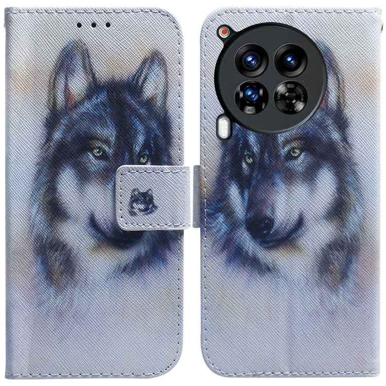 Coloured Drawing Flip Leather Phone Case, For Tecno Spark Go 1 / Pop 9 Pro, For Tecno Camon 30 Premier 5G, For Tecno Pova 6 Neo, For Tecno Pova 6 Pro / Pova 6