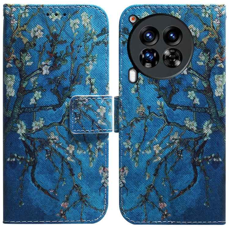 Coloured Drawing Flip Leather Phone Case, For Tecno Spark Go 1 / Pop 9 Pro, For Tecno Camon 30 Premier 5G, For Tecno Pova 6 Neo, For Tecno Pova 6 Pro / Pova 6