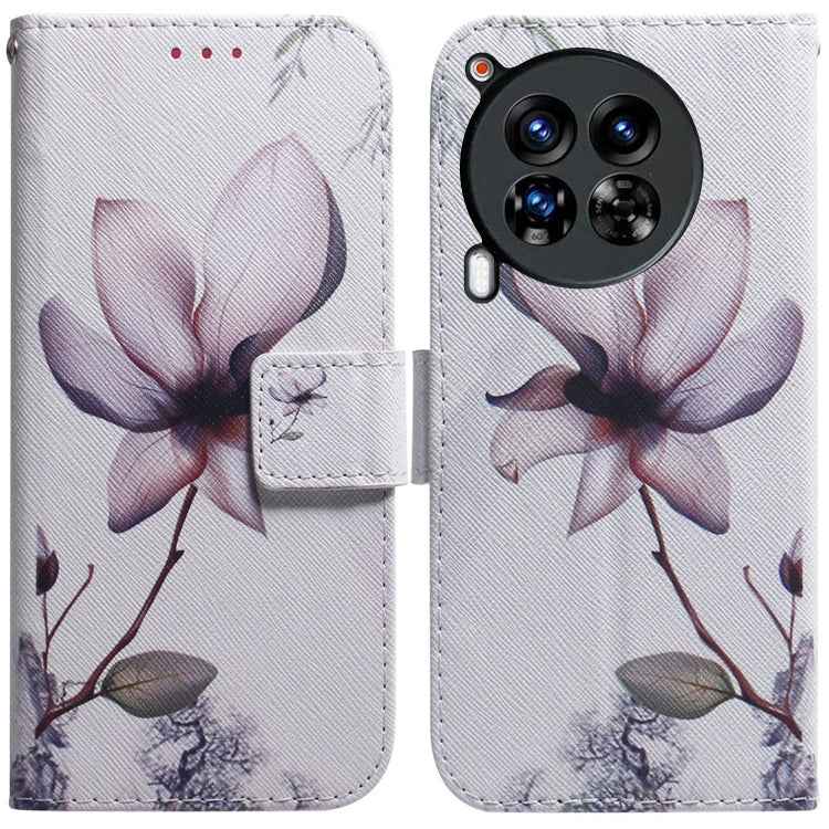 Coloured Drawing Flip Leather Phone Case, For Tecno Spark Go 1 / Pop 9 Pro, For Tecno Camon 30 Premier 5G, For Tecno Pova 6 Neo, For Tecno Pova 6 Pro / Pova 6