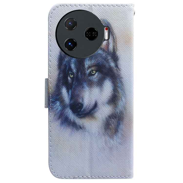 Coloured Drawing Flip Leather Phone Case, For Tecno Camon 30 Pro CL8, For Tecno Camon 30 4G / 30 5G CL6 CL7, For Tecno Spark 20 Pro+ 4G, For Tecno Spark 20 Pro