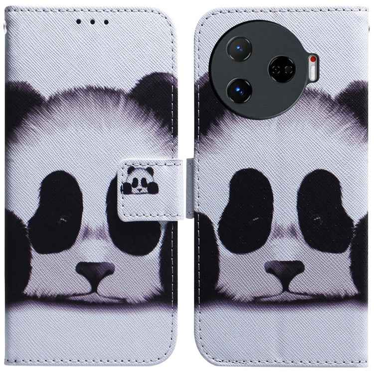 Coloured Drawing Flip Leather Phone Case, For Tecno Camon 30 Pro CL8, For Tecno Camon 30 4G / 30 5G CL6 CL7, For Tecno Spark 20 Pro+ 4G, For Tecno Spark 20 Pro