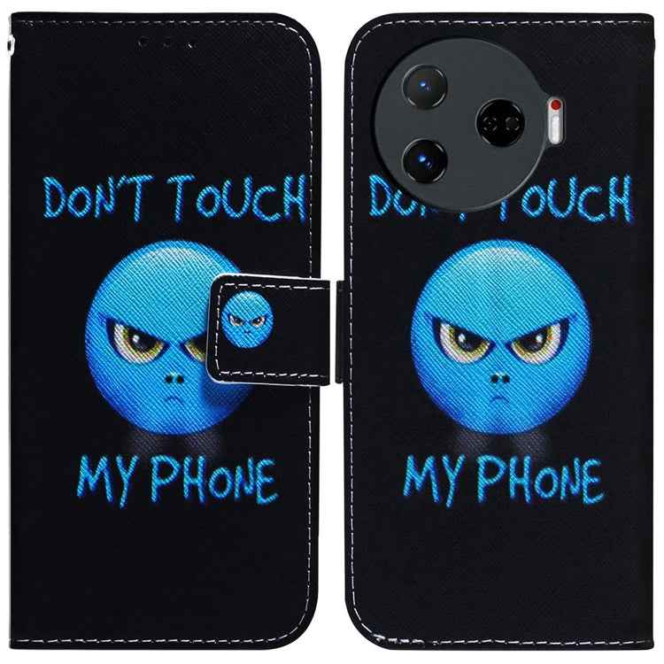 Coloured Drawing Flip Leather Phone Case, For Tecno Camon 30 Pro CL8, For Tecno Camon 30 4G / 30 5G CL6 CL7, For Tecno Spark 20 Pro+ 4G, For Tecno Spark 20 Pro