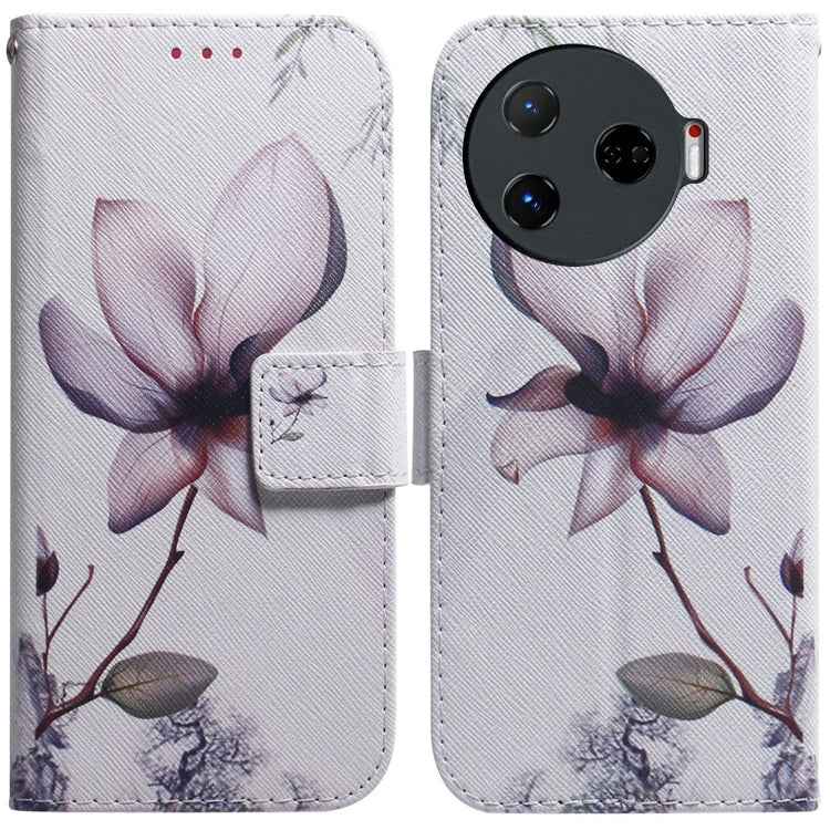 Coloured Drawing Flip Leather Phone Case, For Tecno Camon 30 Pro CL8, For Tecno Camon 30 4G / 30 5G CL6 CL7, For Tecno Spark 20 Pro+ 4G, For Tecno Spark 20 Pro