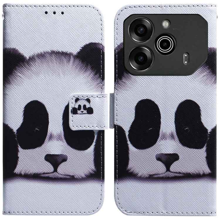 Coloured Drawing Flip Leather Phone Case, For Tecno Spark Go 1 / Pop 9 Pro, For Tecno Camon 30 Premier 5G, For Tecno Pova 6 Neo, For Tecno Pova 6 Pro / Pova 6