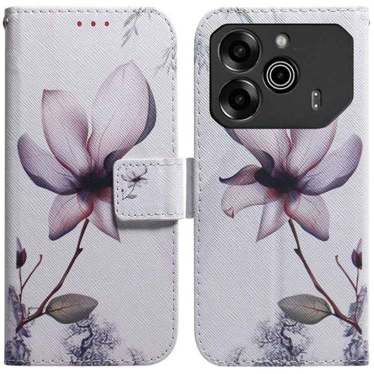 Coloured Drawing Flip Leather Phone Case, For Tecno Spark Go 1 / Pop 9 Pro, For Tecno Camon 30 Premier 5G, For Tecno Pova 6 Neo, For Tecno Pova 6 Pro / Pova 6