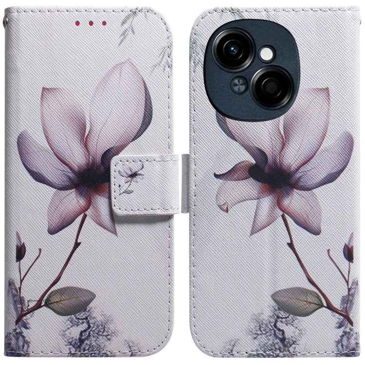 Coloured Drawing Flip Leather Phone Case, For Tecno Spark Go 1 / Pop 9 Pro, For Tecno Camon 30 Premier 5G, For Tecno Pova 6 Neo, For Tecno Pova 6 Pro / Pova 6