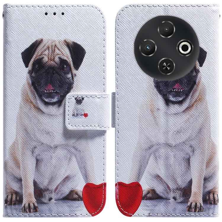 Coloured Drawing Flip Leather Phone Case, For Tecno Pop 10 / Spark Go 2 4G, For Tecno Pop 9 5G / Spark 30C 5G, For Tecno Camon 30S / Camon 30S Pro, For Tecno Spark 30C