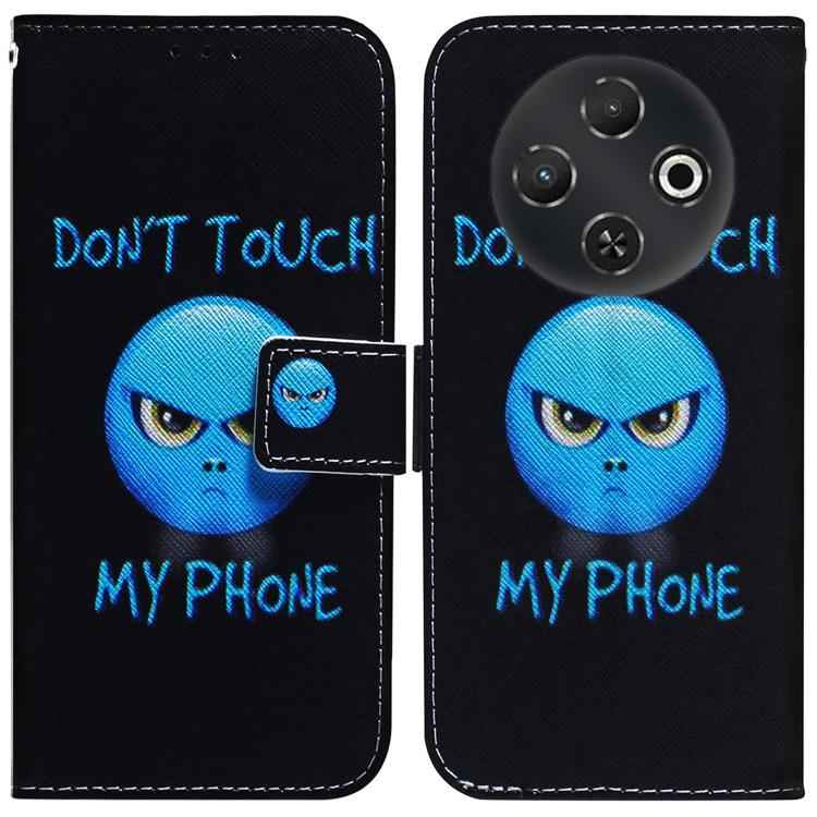 Coloured Drawing Flip Leather Phone Case, For Tecno Pop 10 / Spark Go 2 4G, For Tecno Pop 9 5G / Spark 30C 5G, For Tecno Camon 30S / Camon 30S Pro, For Tecno Spark 30C
