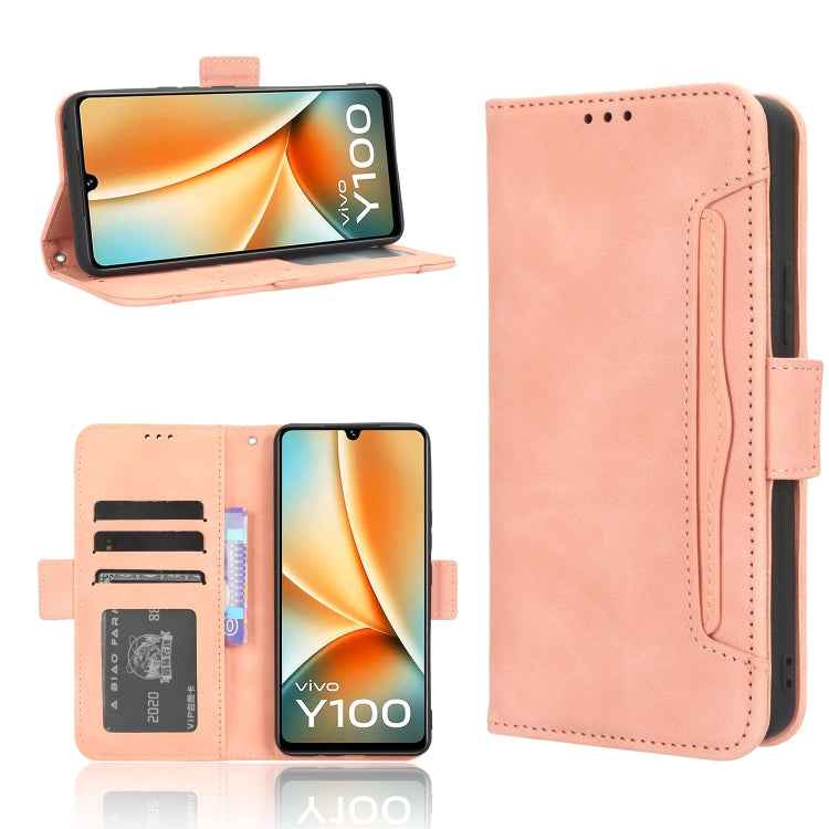 Skin Feel Calf Texture Card Slots Leather Phone Case, For vivo Y78 Plus, For vivo Y16 / iQOO Z7i, For vivo Y100 5G, For vivo Y33T 2023, For vivo Y33T / Y33s / Y21 / Y21s