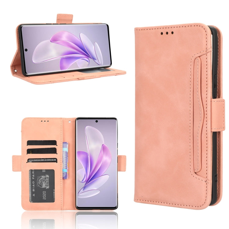 Skin Feel Calf Texture Card Slots Leather Phone Case, For vivo X100 Pro 5G, For vivo X100 5G, For vivo V29E / Y200 5G, For vivo Y17s 4G, For vivo V29e 5G, For vivo Y27 / Y36 5G / 4G, For vivo Y35+ 5G, For vivo S17 5G / S17 Pro, For vivo S17e