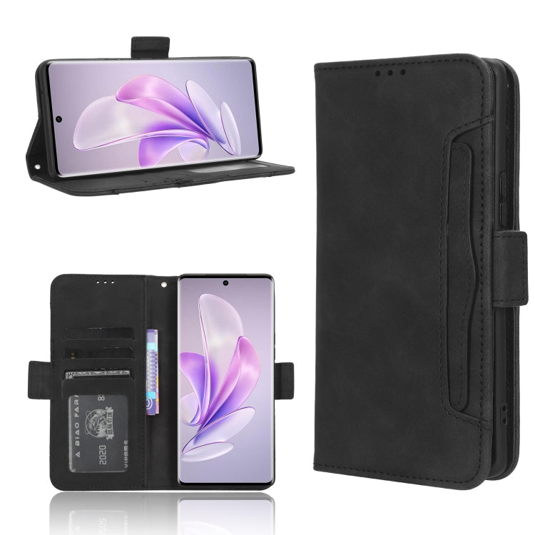 Skin Feel Calf Texture Card Slots Leather Phone Case, For vivo X100 Pro 5G, For vivo X100 5G, For vivo V29E / Y200 5G, For vivo Y17s 4G, For vivo V29e 5G, For vivo Y27 / Y36 5G / 4G, For vivo Y35+ 5G, For vivo S17 5G / S17 Pro, For vivo S17e