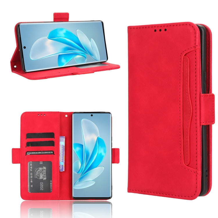 Skin Feel Calf Texture Card Slots Leather Phone Case, For vivo X100 Pro 5G, For vivo X100 5G, For vivo V29E / Y200 5G, For vivo Y17s 4G, For vivo V29e 5G, For vivo Y27 / Y36 5G / 4G, For vivo Y35+ 5G, For vivo S17 5G / S17 Pro, For vivo S17e