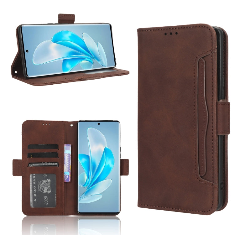 Skin Feel Calf Texture Card Slots Leather Phone Case, For vivo X100 Pro 5G, For vivo X100 5G, For vivo V29E / Y200 5G, For vivo Y17s 4G, For vivo V29e 5G, For vivo Y27 / Y36 5G / 4G, For vivo Y35+ 5G, For vivo S17 5G / S17 Pro, For vivo S17e