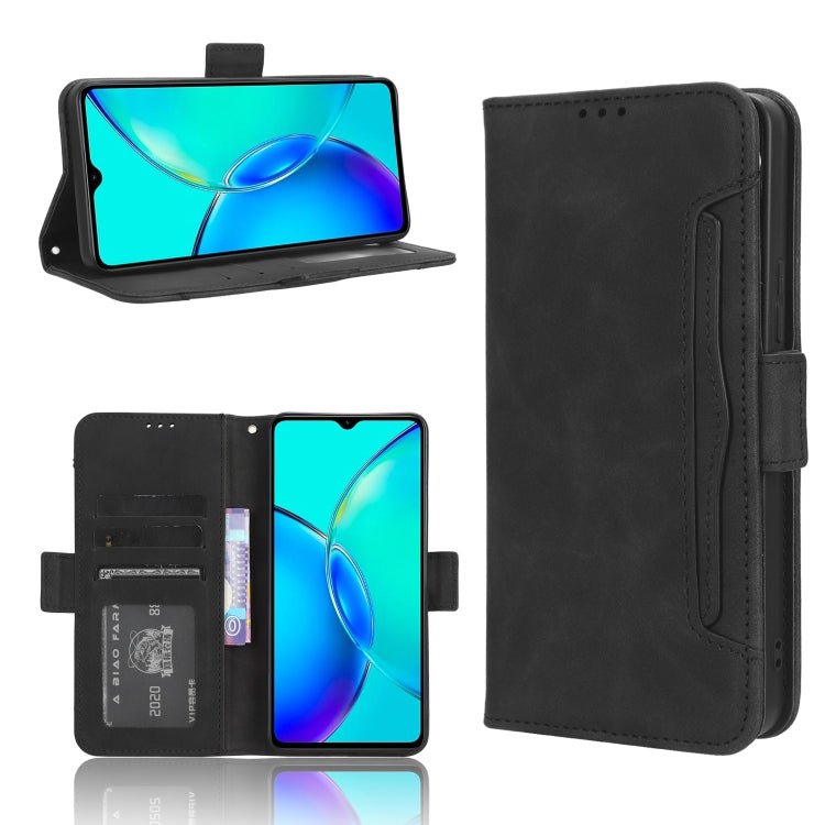 Skin Feel Calf Texture Card Slots Leather Phone Case, For vivo X100 Pro 5G, For vivo X100 5G, For vivo V29E / Y200 5G, For vivo Y17s 4G, For vivo V29e 5G, For vivo Y27 / Y36 5G / 4G, For vivo Y35+ 5G, For vivo S17 5G / S17 Pro, For vivo S17e