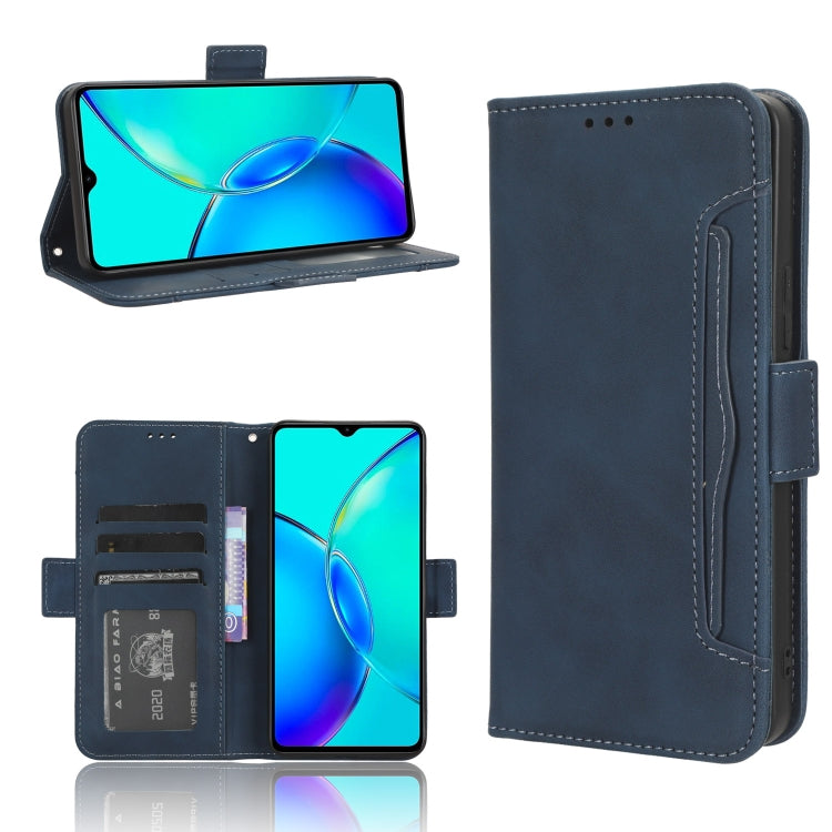 Skin Feel Calf Texture Card Slots Leather Phone Case, For vivo X100 Pro 5G, For vivo X100 5G, For vivo V29E / Y200 5G, For vivo Y17s 4G, For vivo V29e 5G, For vivo Y27 / Y36 5G / 4G, For vivo Y35+ 5G, For vivo S17 5G / S17 Pro, For vivo S17e