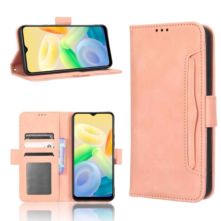 Skin Feel Calf Texture Card Slots Leather Phone Case, For vivo Y78 Plus, For vivo Y16 / iQOO Z7i, For vivo Y100 5G, For vivo Y33T 2023, For vivo Y33T / Y33s / Y21 / Y21s